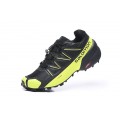 Salomon Speedcross 5 GTX Trail Running In Black Yellow Shoe For Men