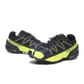 Salomon Speedcross 5 GTX Trail Running In Black Yellow Shoe For Men