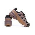 Salomon Speedcross 5 GTX Trail Running In Black khaki Shoe For Men