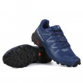 Salomon Speedcross 5 GTX Trail Running In Deep Blue Shoe For Men