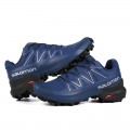 Salomon Speedcross 5 GTX Trail Running In Deep Blue Shoe For Men