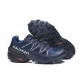 Salomon Speedcross 5 GTX Trail Running In Deep Blue White Shoe For Men