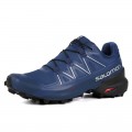 Salomon Speedcross 5 GTX Trail Running In Deep Blue Shoe For Men