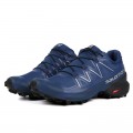 Salomon Speedcross 5 GTX Trail Running In Deep Blue Shoe For Men