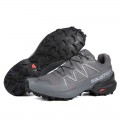 Salomon Speedcross 5 GTX Trail Running In Full Gray Shoe For Men