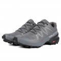 Salomon Speedcross 5 GTX Trail Running In Full Gray Shoe For Men