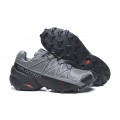 Salomon Speedcross 5 GTX Trail Running In Gray Black Shoe For Men