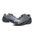 Salomon Speedcross 5 GTX Trail Running In Gray Black Shoe For Men