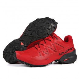 Salomon Speedcross 5 GTX Trail Running In Light Red Shoe For Men