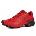 Salomon Speedcross 5 GTX Trail Running In Light Red Shoe For Men