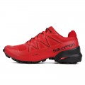 Salomon Speedcross 5 GTX Trail Running In Light Red Shoe For Men