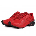 Salomon Speedcross 5 GTX Trail Running In Light Red Shoe For Men