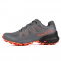 Salomon Speedcross 5 GTX Trail Running In Orange Gray Shoe For Men