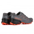 Salomon Speedcross 5 GTX Trail Running In Orange Gray Shoe For Men