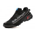 Salomon Speedcross 5M Running In Black Gray Shoes For Men