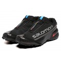 Salomon Speedcross 5M Running In Black Gray Shoes For Men