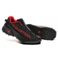 Salomon Speedcross 5M Running In Black Red Shoes For Men