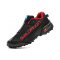 Salomon Speedcross 5M Running In Black Red Shoes For Men