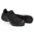 Salomon Speedcross 6 Trail Running Black Gray Shoes For Men