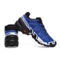 Salomon Speedcross 6 Trail Running Blue White Shoes For Men