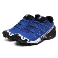 Salomon Speedcross 6 Trail Running Blue White Shoes For Men