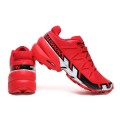 Salomon Speedcross 6 Trail Running Red White Black Shoes For Men