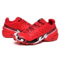 Salomon Speedcross 6 Trail Running Red White Black Shoes For Men