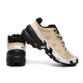 Salomon Speedcross 6 Trail Running Sand White Black Shoes For Men