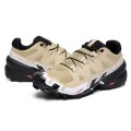 Salomon Speedcross 6 Trail Running Sand White Black Shoes For Men