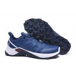 Salomon Speedcross GTX Trail Running In Blue White Shoe For Men