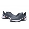 Salomon Speedcross GTX Trail Running In Gray White Shoe For Men