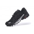 Salomon Speedcross Pro 2 Trail Running In Black Silver Shoe For Men