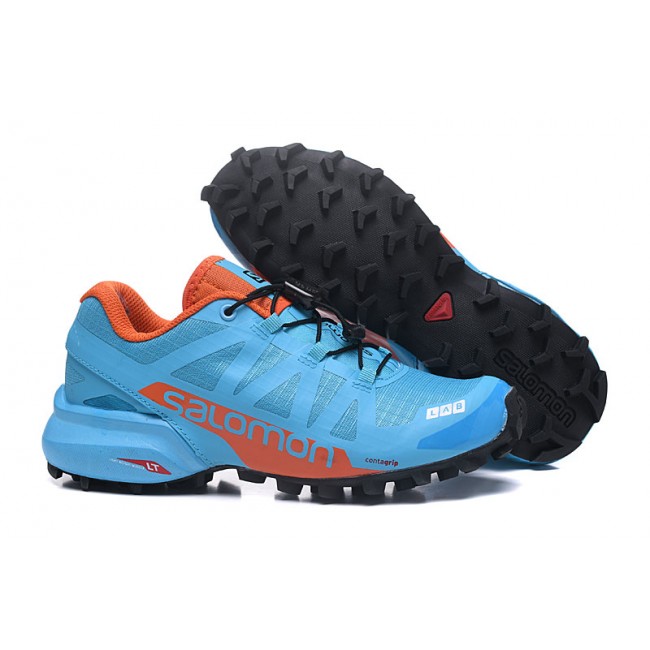 Salomon Speedcross Pro 2 Trail Running In Lack Blue Orange Shoe For Women