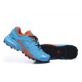 Salomon Speedcross Pro 2 Trail Running In Lack Blue Orange Shoe For Women