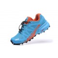 Salomon Speedcross Pro 2 Trail Running In Lack Blue Orange Shoe For Women