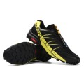 Salomon Speedcross Pro Contagrip In Black Yellow Shoe For Men