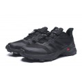 Salomon Supercross Trail Running Black Shoes For Men