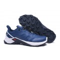 Salomon Supercross Trail Running Blue Shoes For Men