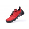 Salomon Supercross Trail Running Red Shoes For Men