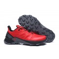 Salomon Supercross Trail Running Red Shoes For Men