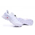 Salomon Supercross Trail Running White Shoes For Men