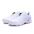 Salomon Supercross Trail Running White Shoes For Men