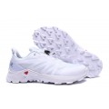 Salomon Supercross Trail Running White Shoes For Men