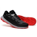 Salomon Ultra Glide Trail Running In Black Gray Red Shoes For Men