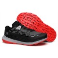 Salomon Ultra Glide Trail Running In Black Gray Red Shoes For Men