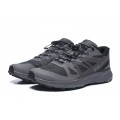 Salomon Vibe Trail Runners Sense Ride In Deep Gray Shoe For Men