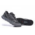 Salomon Vibe Trail Runners Sense Ride In Deep Gray Shoe For Men