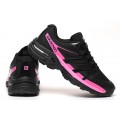 Salomon XT-Wings 2 Unisex Sportstyle In Black Rose Red Shoes For Women