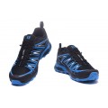 Salomon X ULTRA 3 GTX Waterproof In Black Blue Shoe For Men