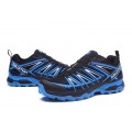 Salomon X ULTRA 3 GTX Waterproof In Black Blue Shoe For Men